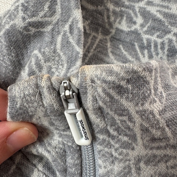 Smartwool Merino Wool quarter Zip Top - Picture 4 of 5